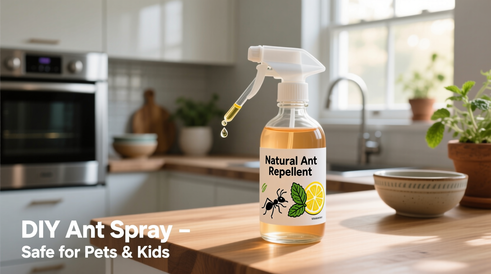 3 Non-Toxic DIY Ant Sprays That Actually Work (5-Minute Recipes)