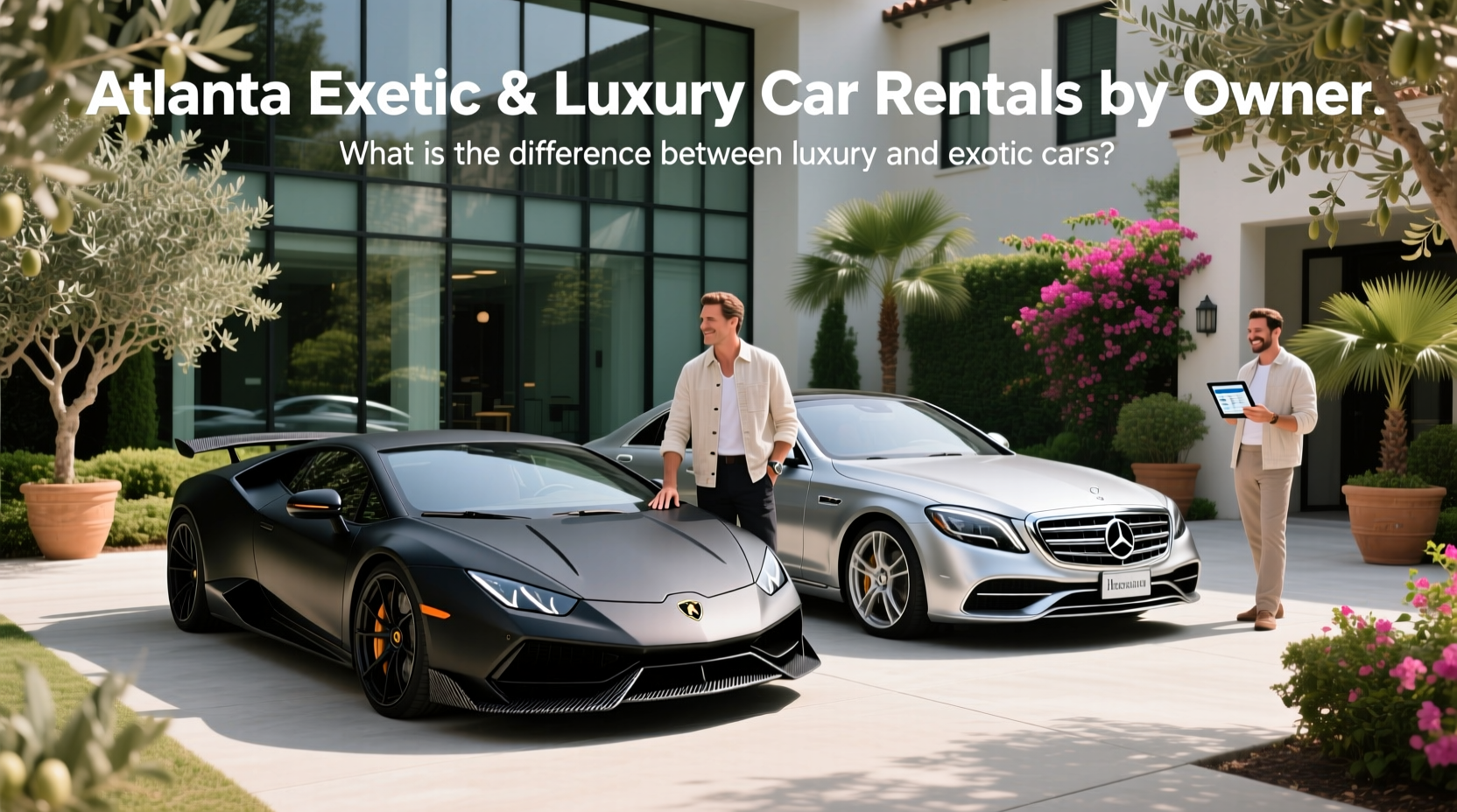 How to Choose Between Luxury and Exotic Car Rentals