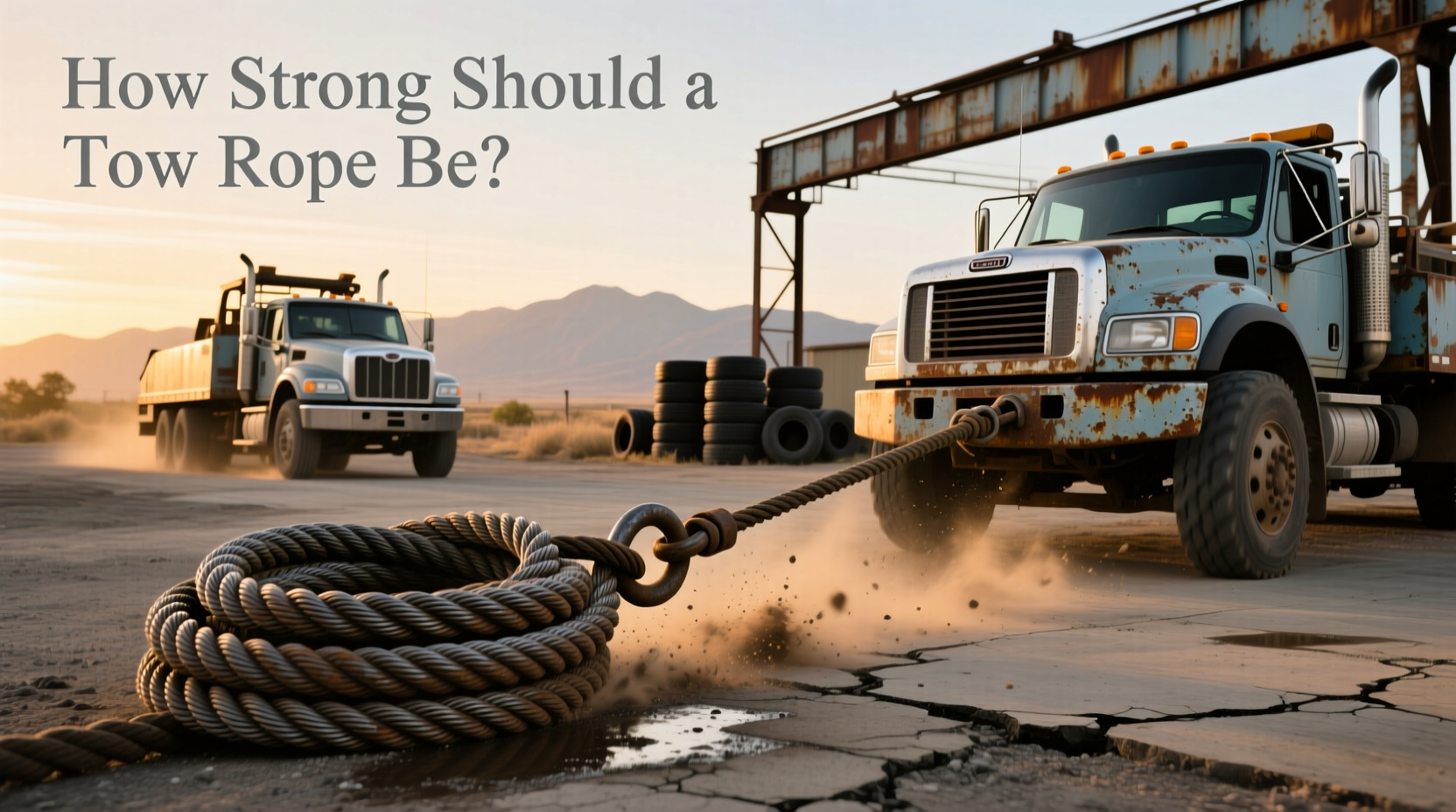 Steel Tow Rope, How Strong Should a Tow Rope Be? Buying Guide