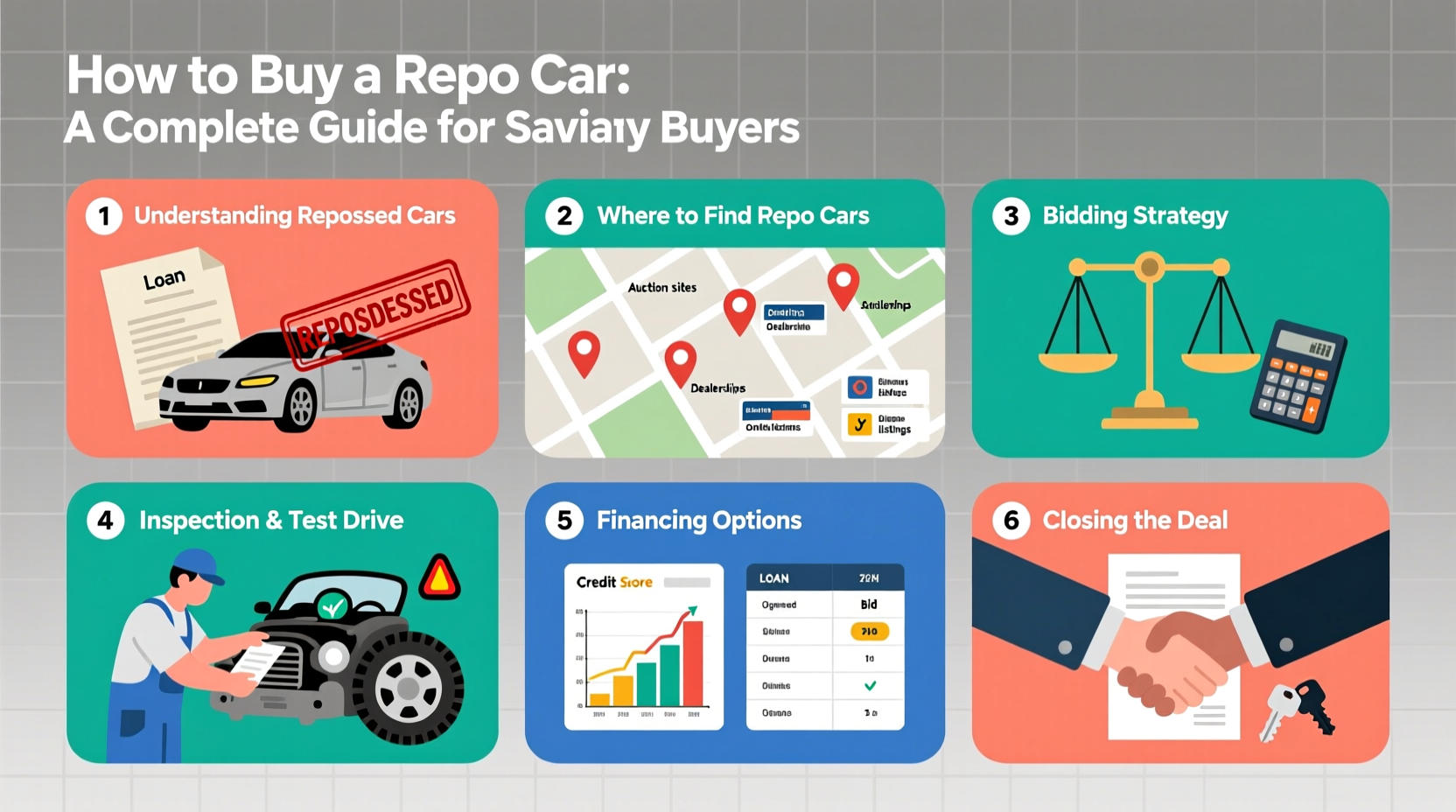 how to buy a repo car