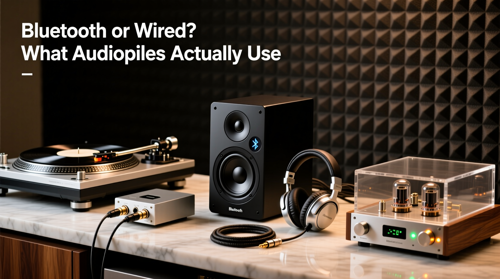 bluetooth speaker or wired for best sound what audiophiles actually use