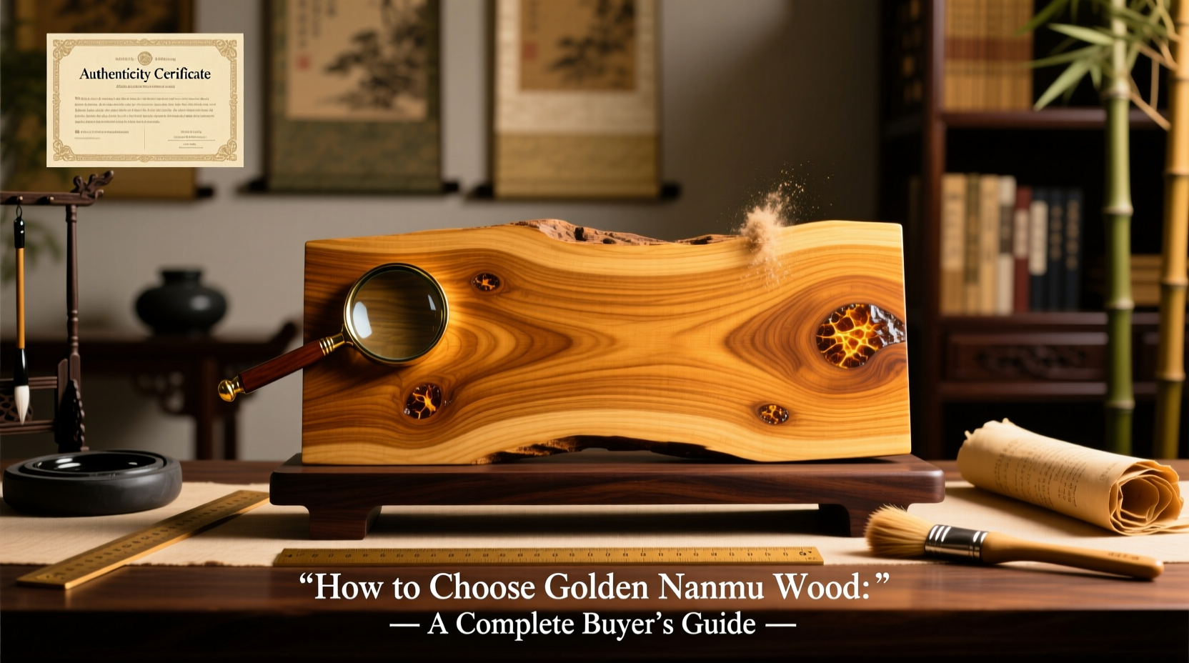 golden nanmu wood