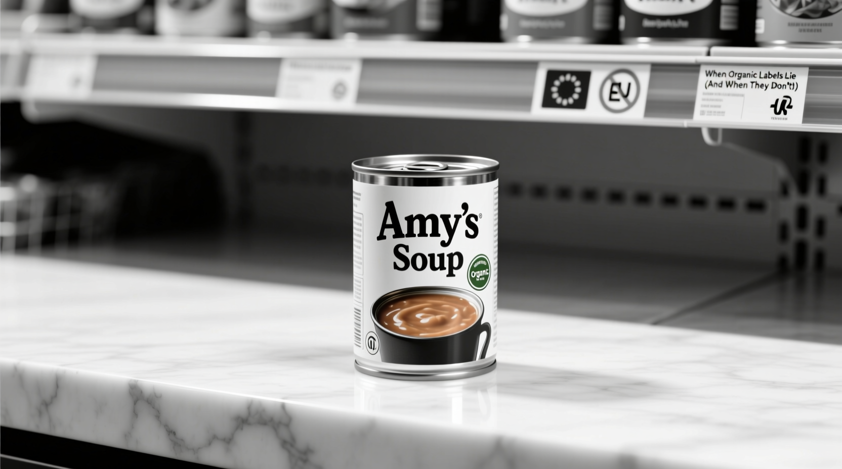 Warum das Bio-Label bei Amy's Suppe oft völlig egal ist