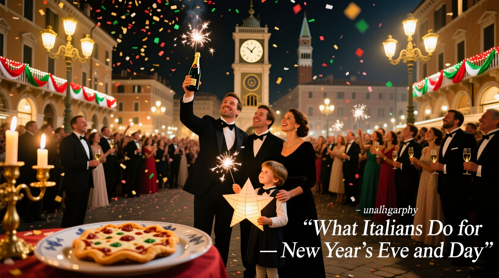 what do italians do for new year