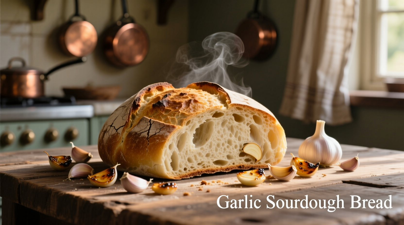 Perfect Garlic Sourdough Bread: Science-Backed Recipe & Tips