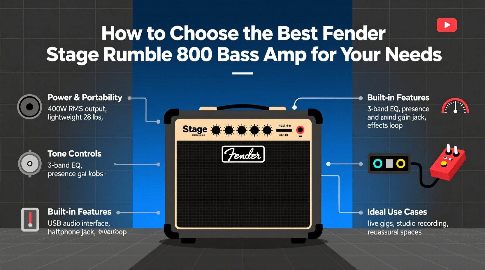 fender stage rumble 800