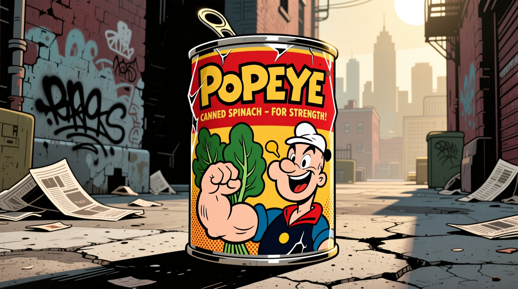 Popeye Canned Spinach: Myth vs Reality