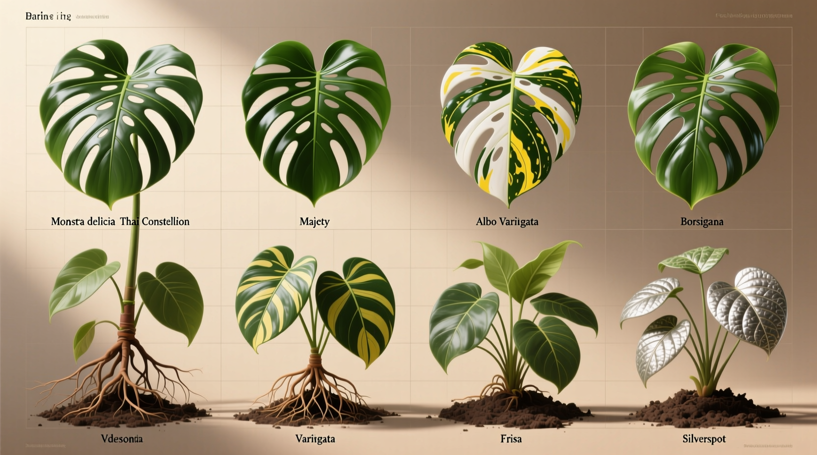 Monstera Varieties with Pictures and Names: 12 Verified Types