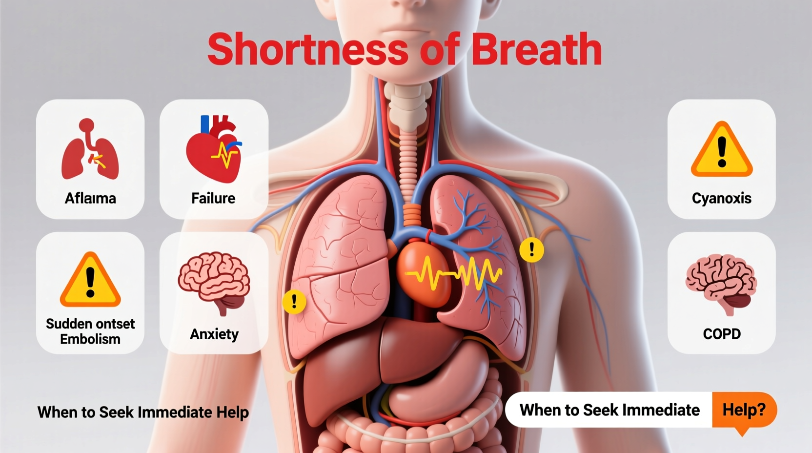 why am i short of breath causes and when to seek help