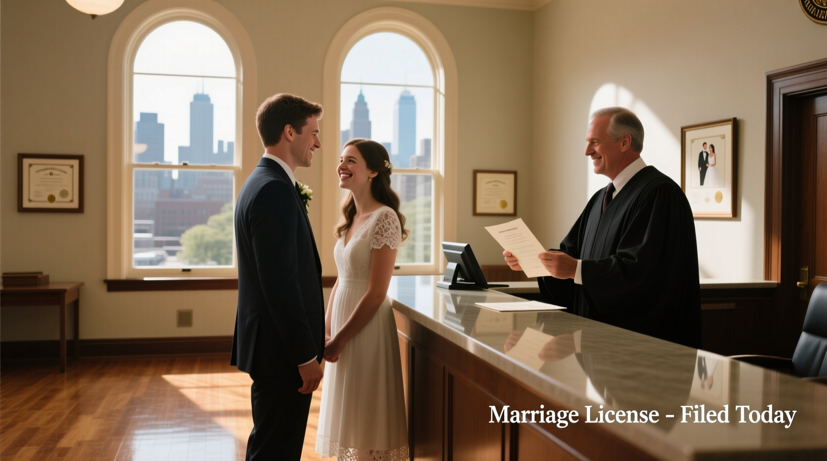 how to do a courthouse wedding