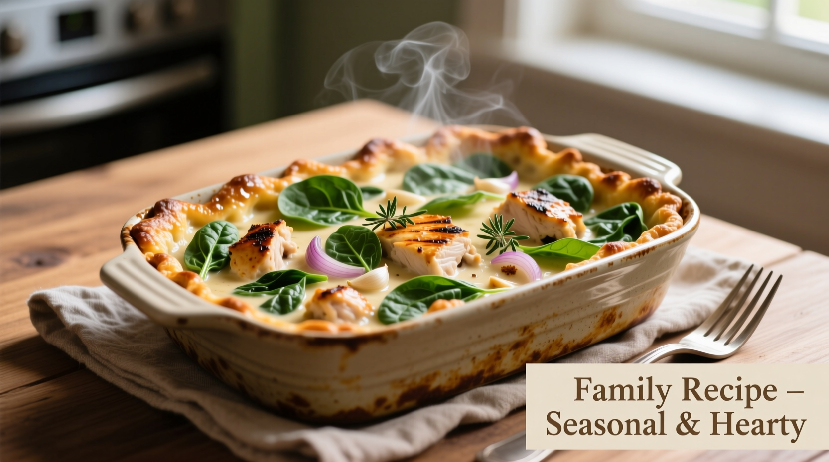 Perfect Spinach Chicken Casserole Recipe: 45-Minute Family Dinner