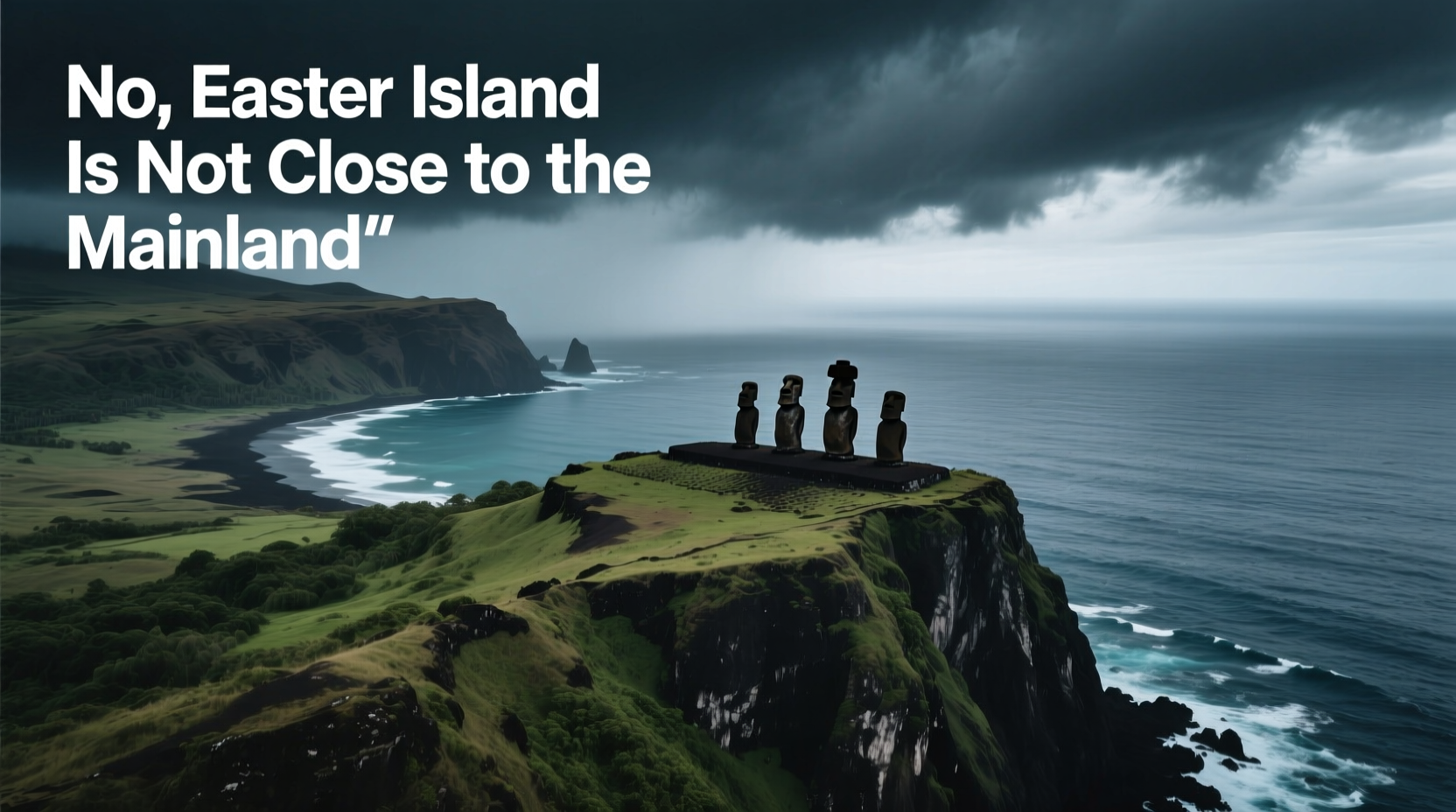 is easter island close to the mainland