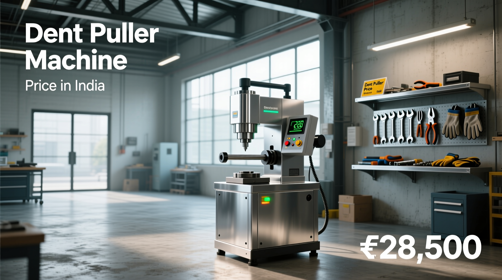 What Is the Average Dent Puller Machine Price in India?