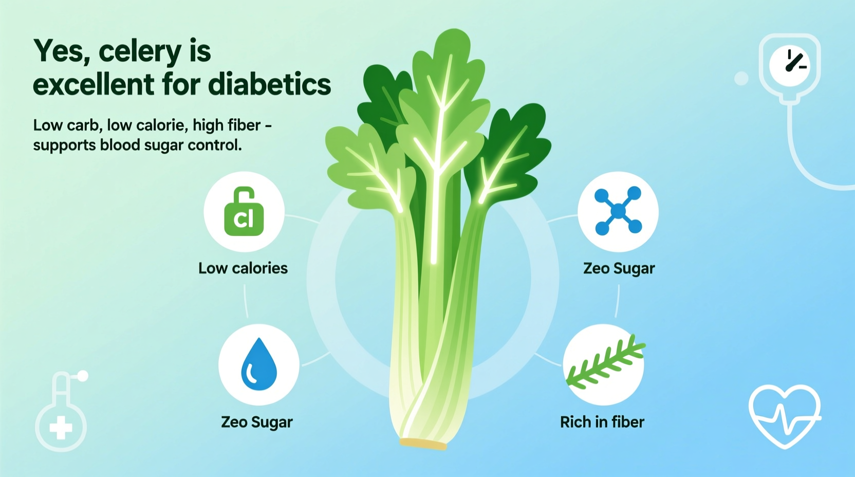 Celery for Diabetics: Blood Sugar Benefits Confirmed