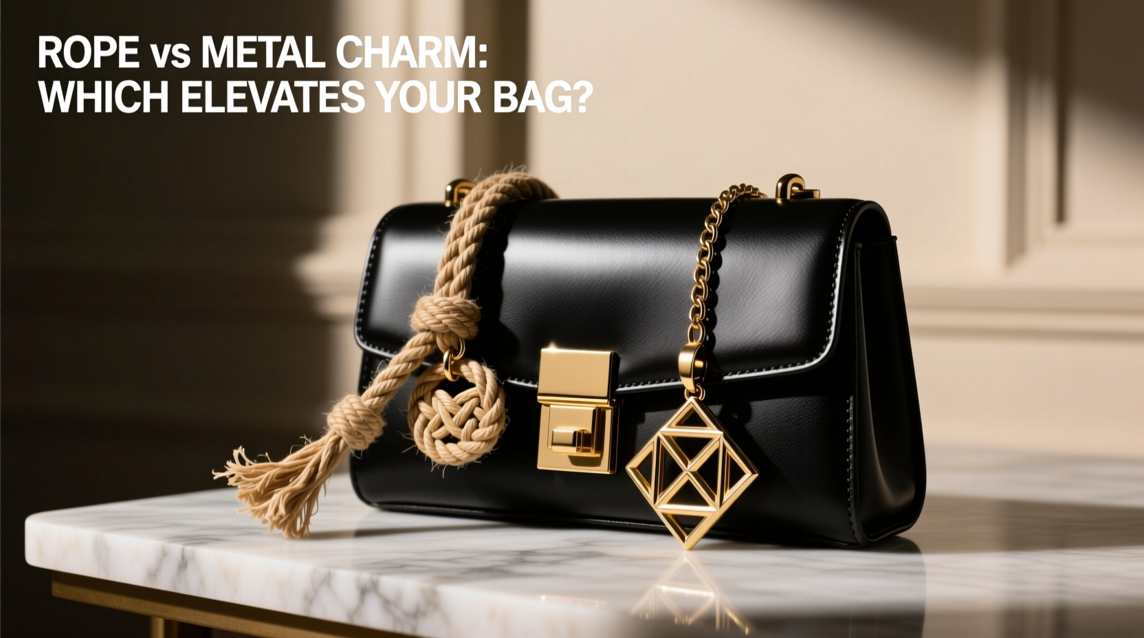 Rope Vs Metal Bag Charms Which One Makes Your Bag Look Expensive
