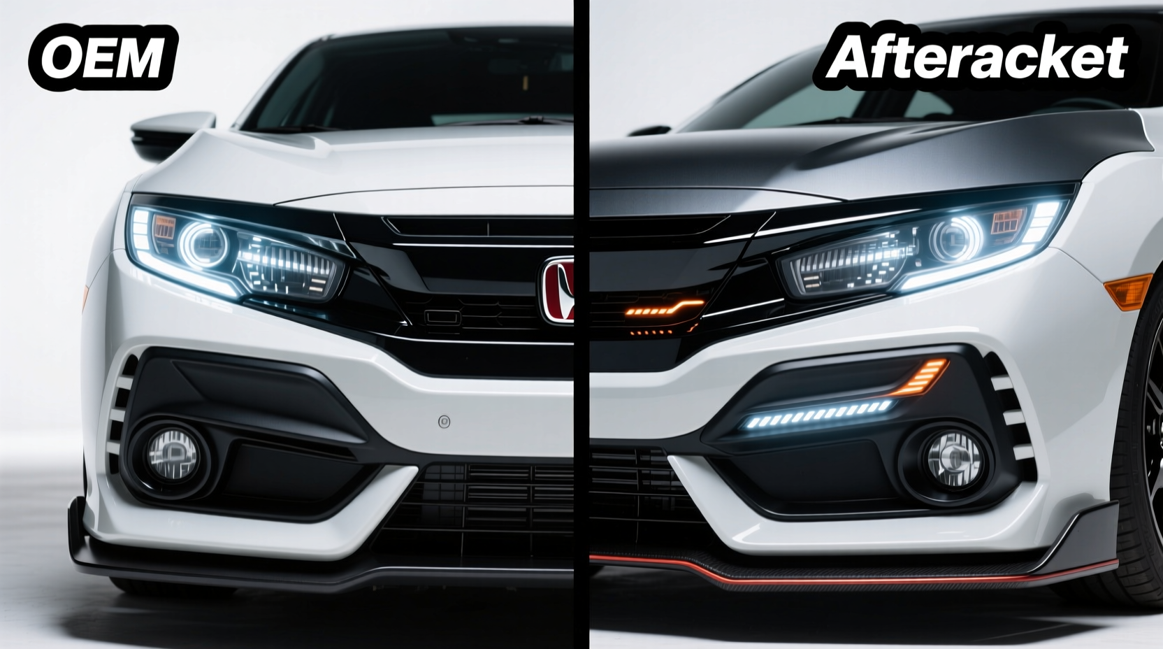 9th gen civic headlights oem vs aftermarket