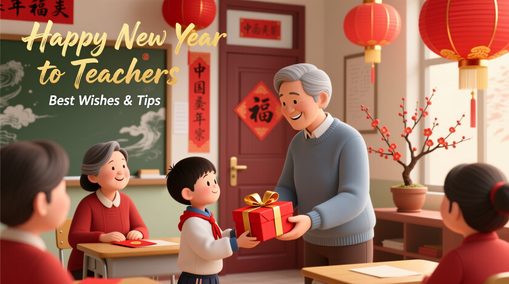 how to say happy new year to teachers