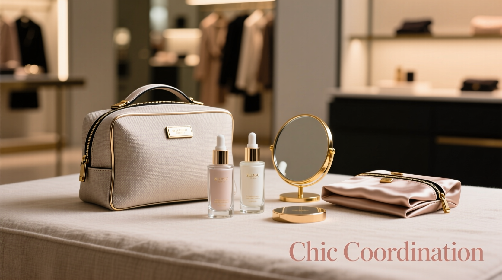 chic coordination how to style your toiletry bag to complement any outfit