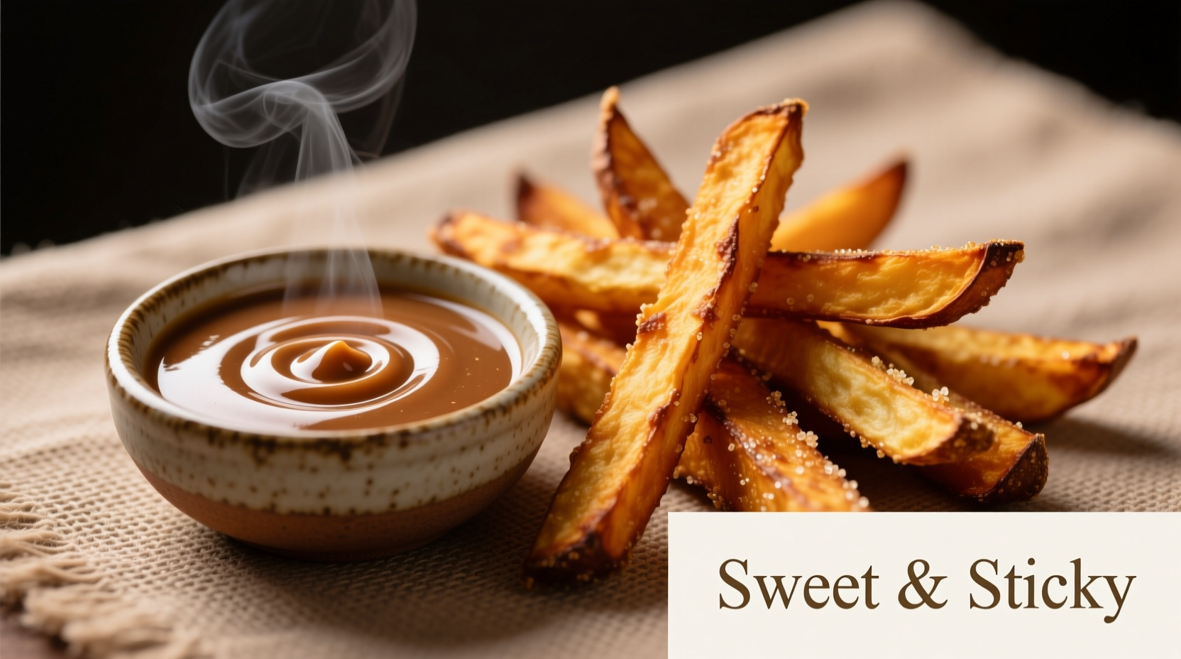 Brown Sugar Dip für Süßkartoffel-Pommes | Perfektes Rezept