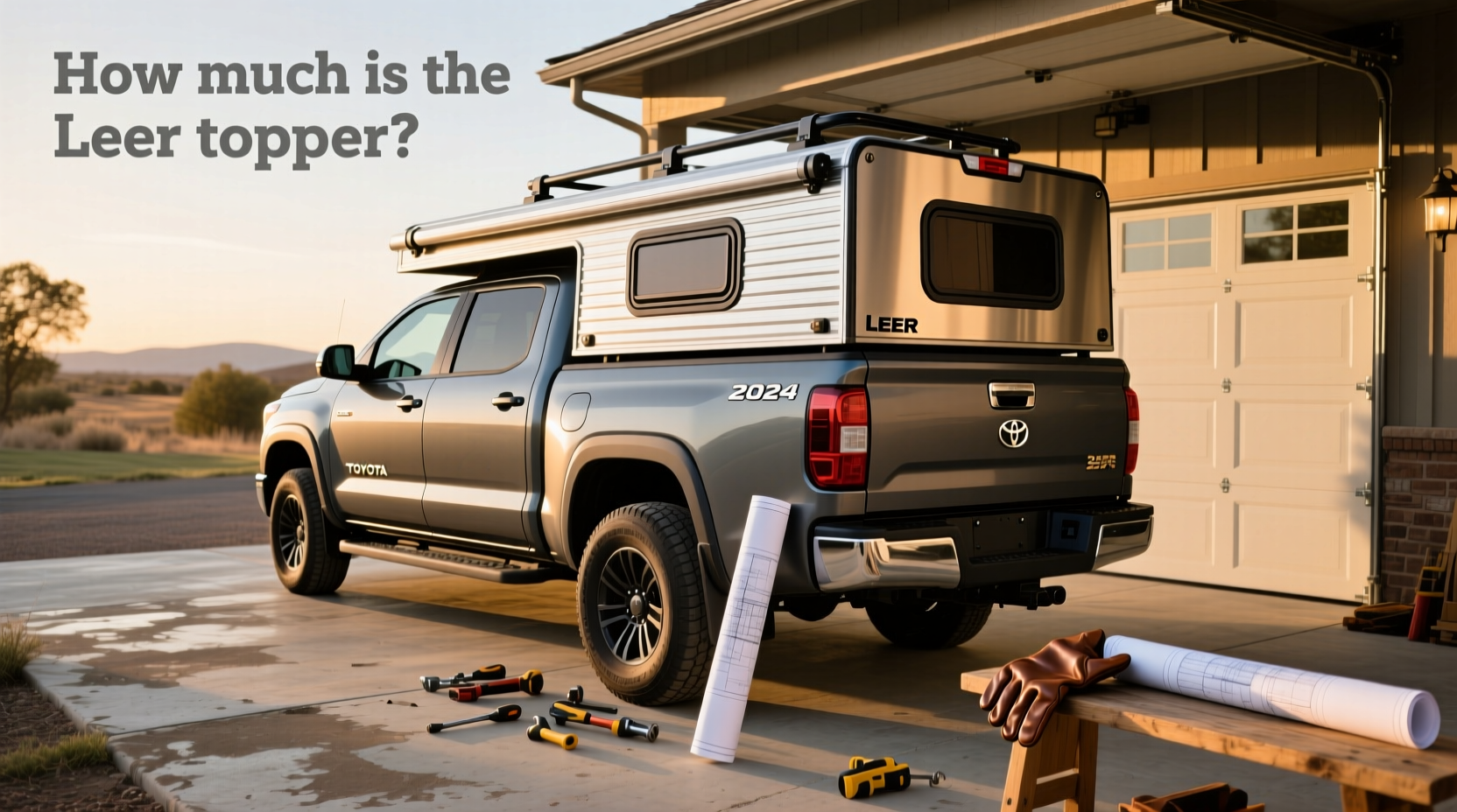How to Choose Toyota Tundra Pickup Truck Camper Shells, How Much Is the Leer Topper?