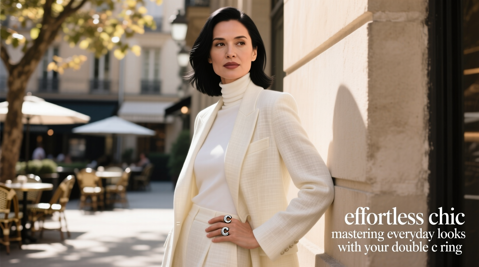 effortless chic mastering everyday looks with your double c ring