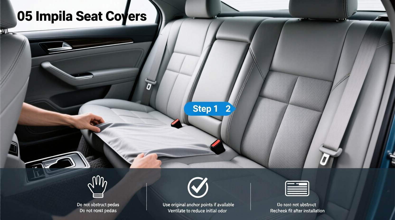 05 impala seat covers