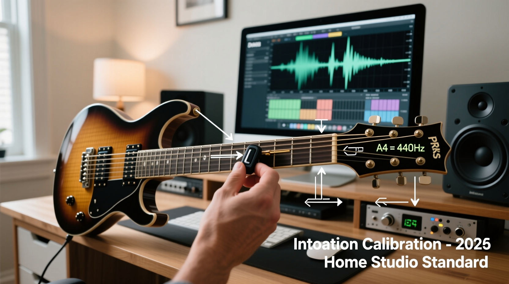 How to Correctly Set Intonation on a Left-Handed PRS with Stoptail Bridge — Step-by-Step Guide for Home Studio Recording in 2026