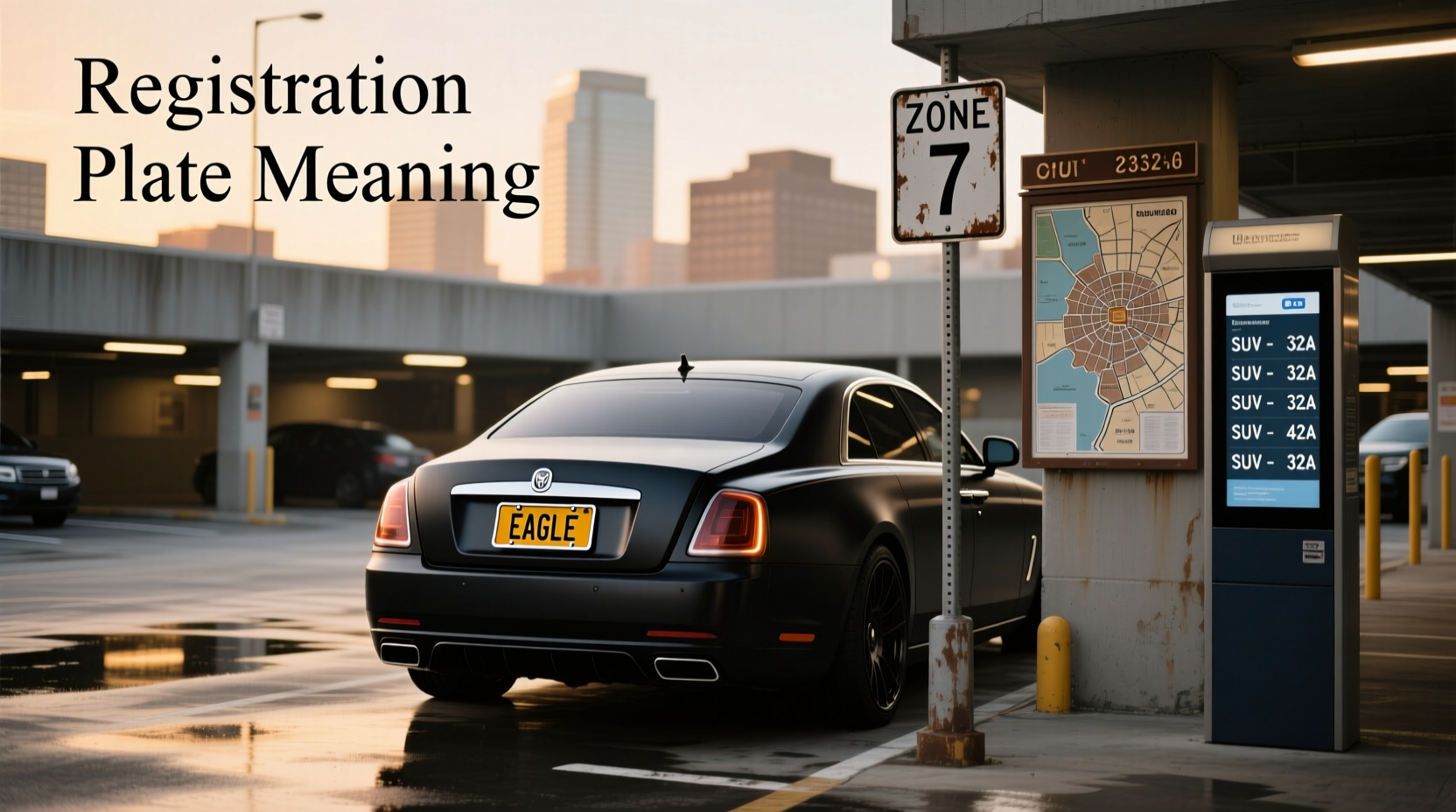 What Does Registration Plate Meaning Include?