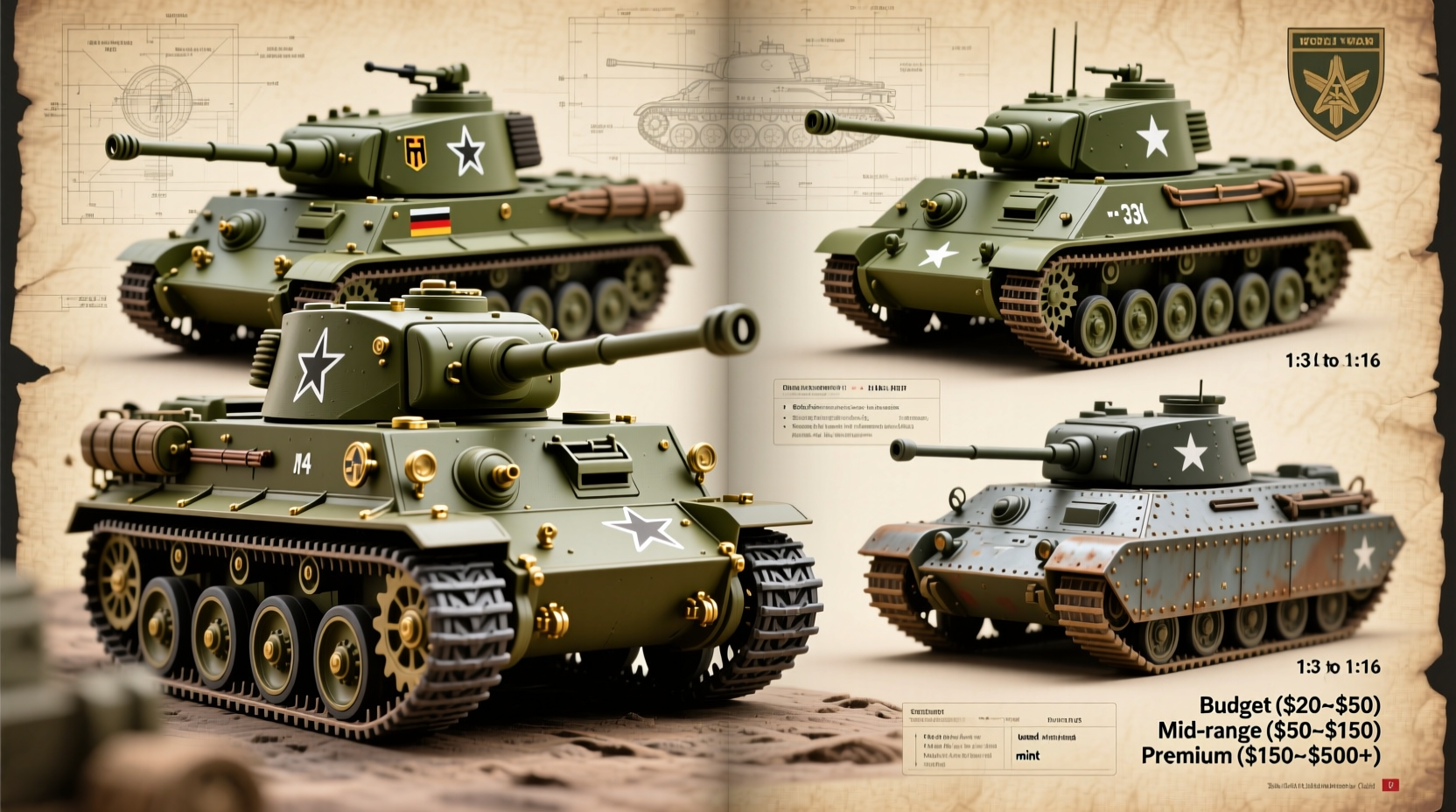 guide to the best ww2 tank models and collectibles with pricing info