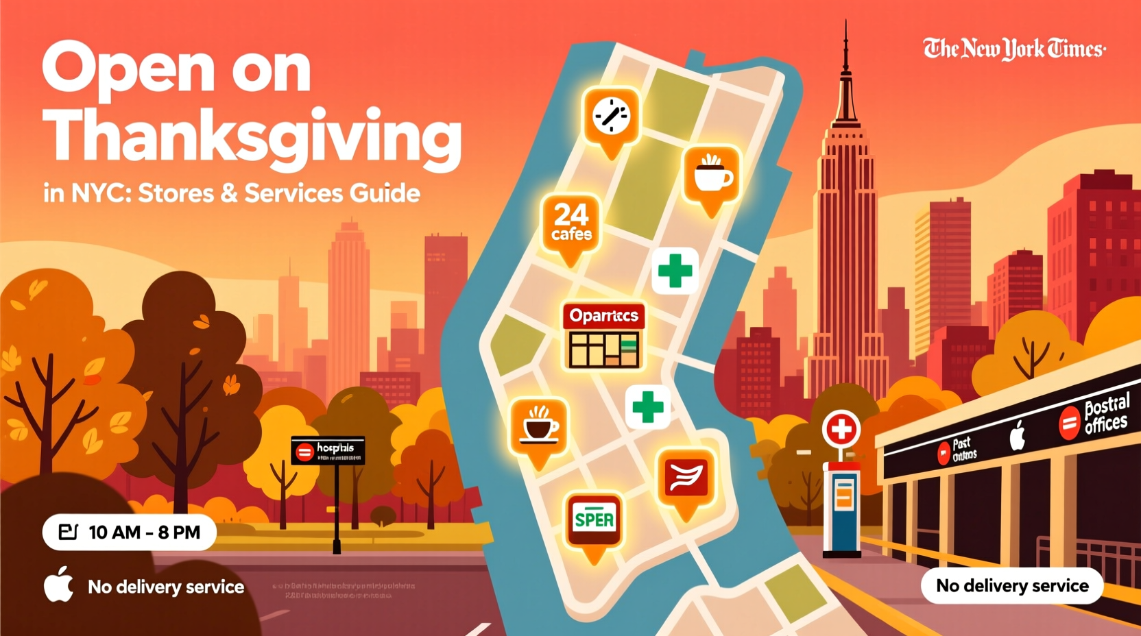 what is open on thanksgiving in new york city