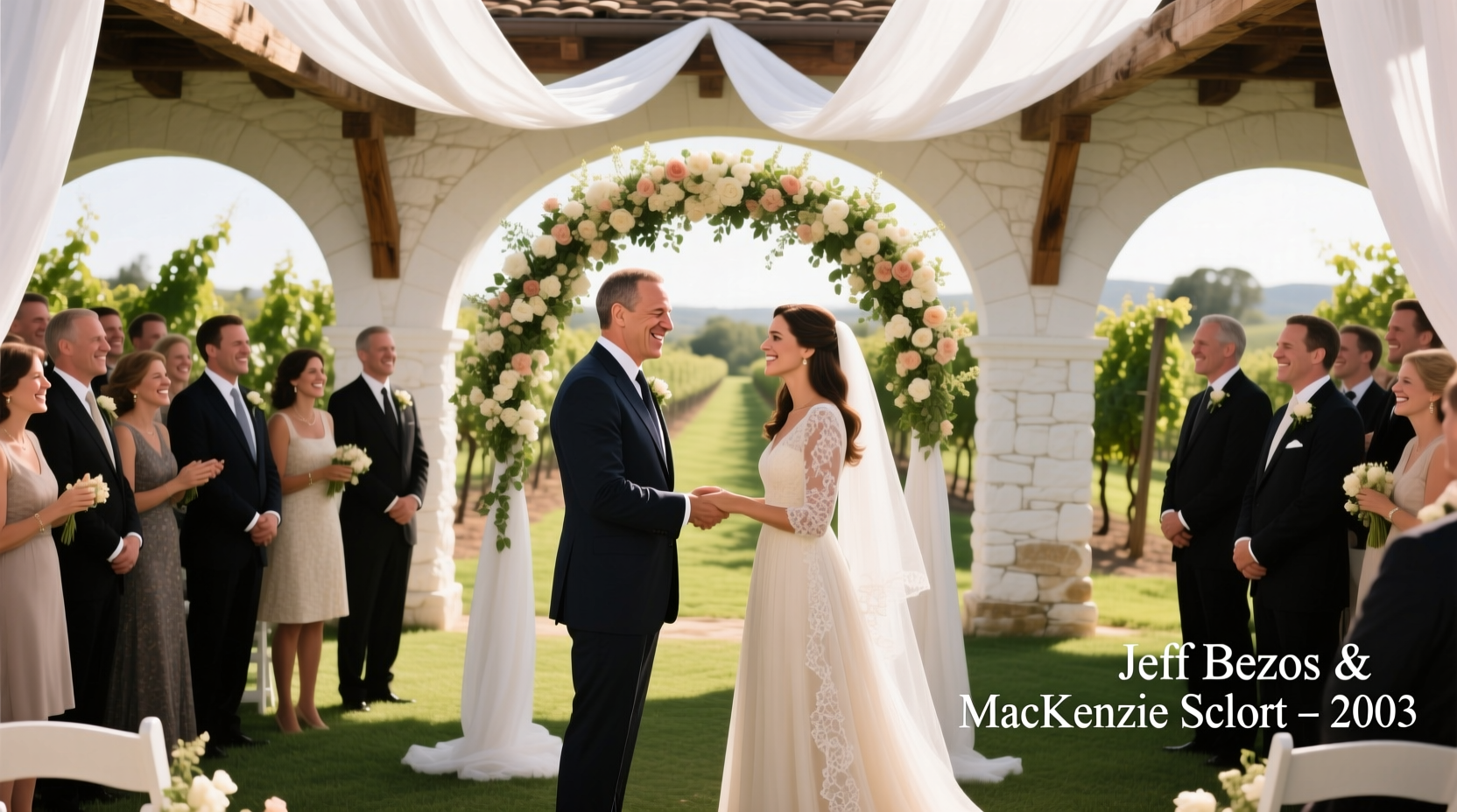 how much was jeff bezos wedding