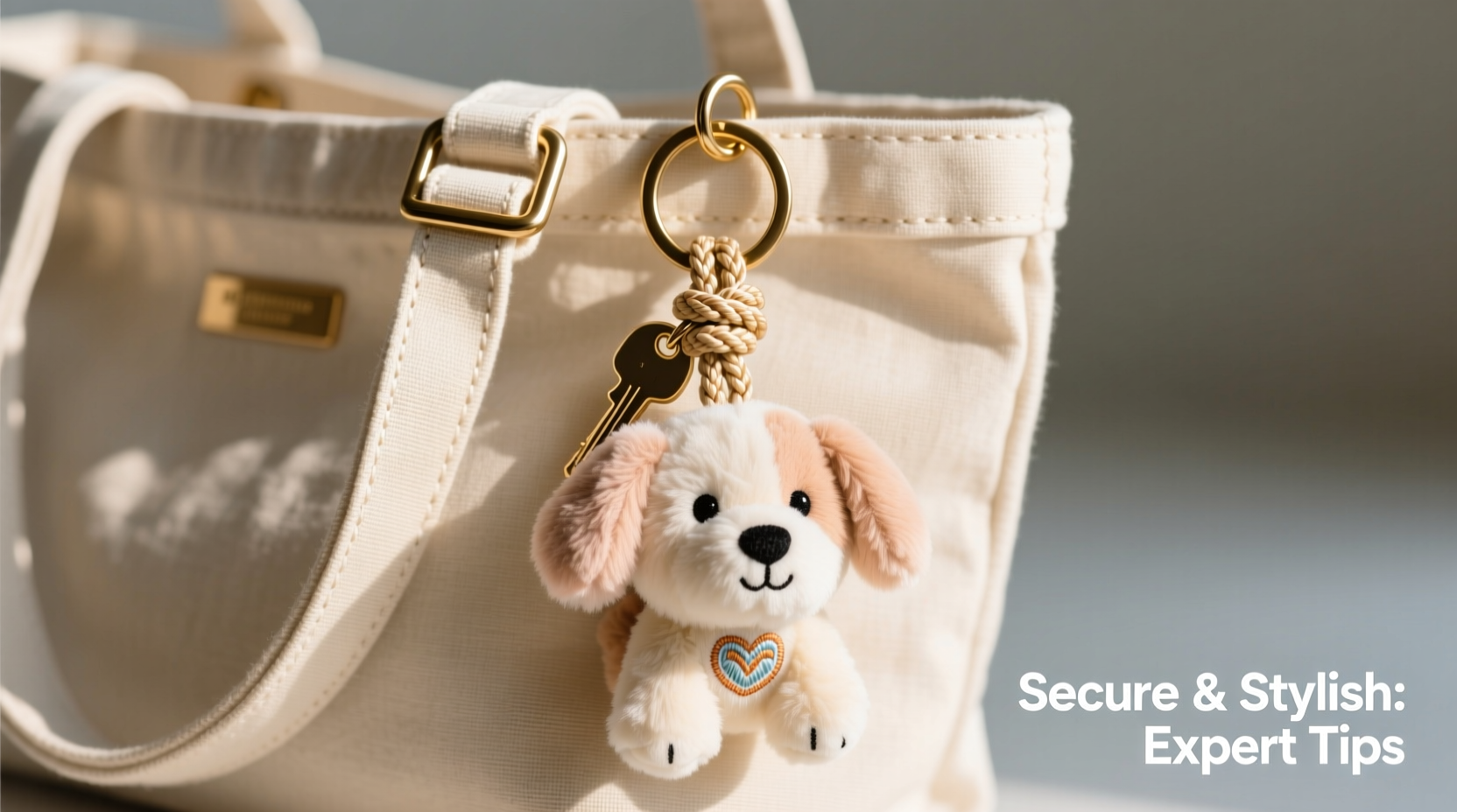 expert tips for securely attaching a plush dog keychain to your bag with style