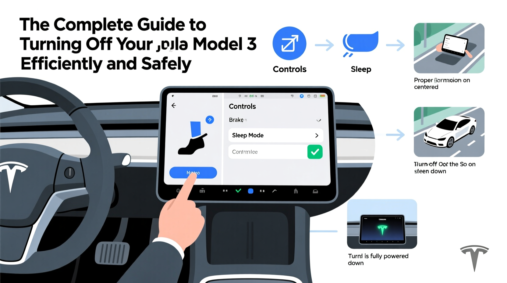 the complete guide to turning off your tesla model 3 efficiently and safely