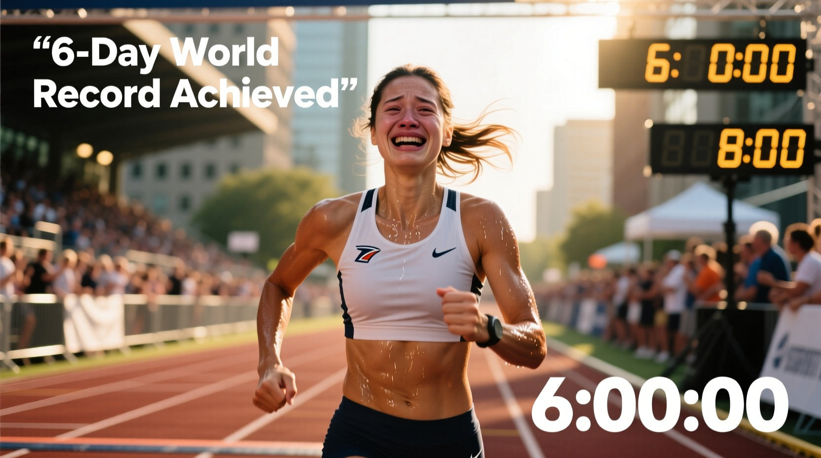 womens 6 day world record