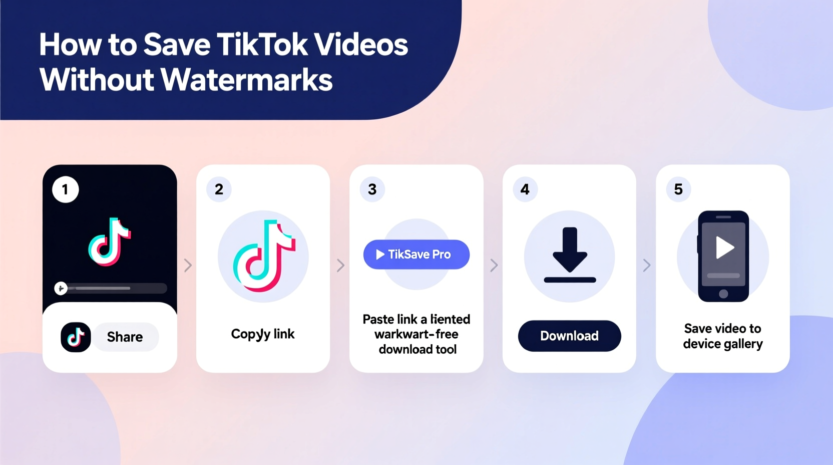 how to save tiktok videos easily without watermarks a step by step guide