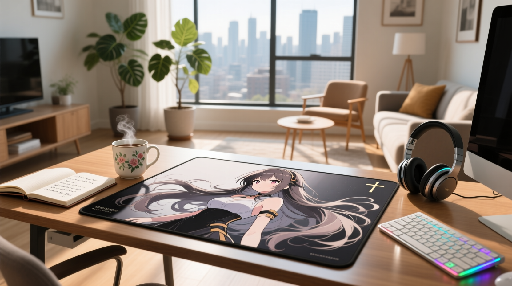 anime desk mat buying guide size, material fit tips