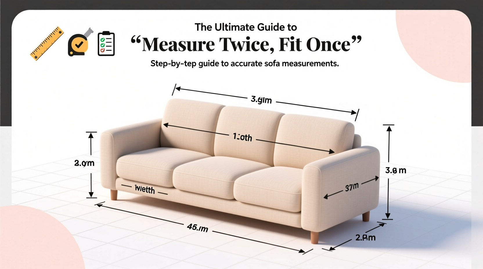 the ultimate guide to measuring your sofa for a perfect custom fit cover