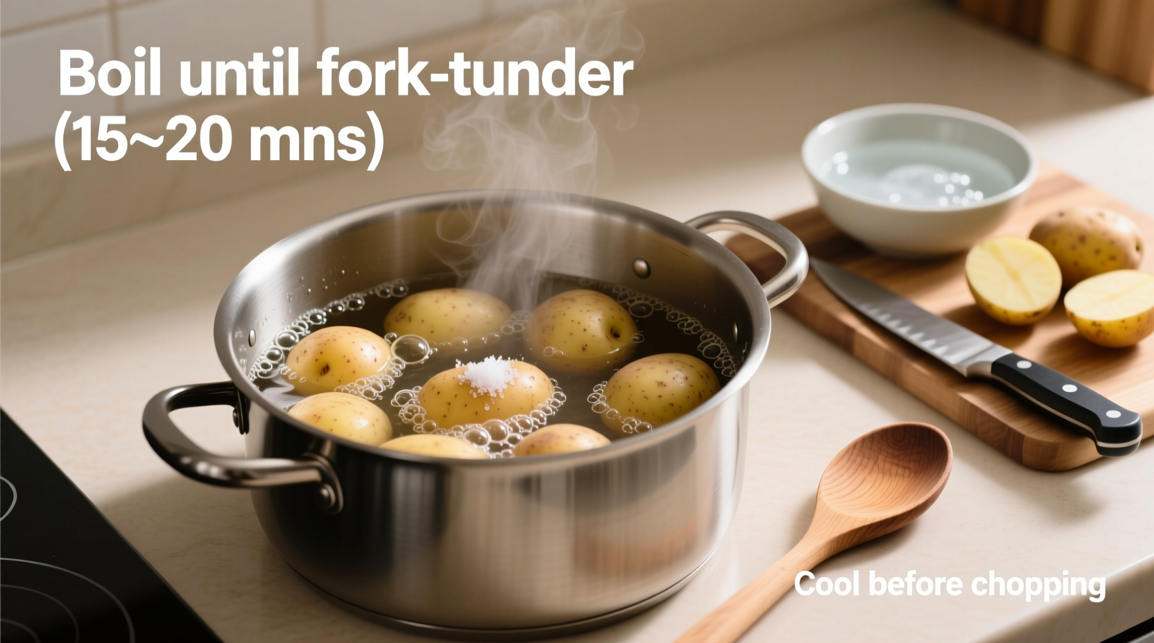 how to boil potatoes for potato salad
