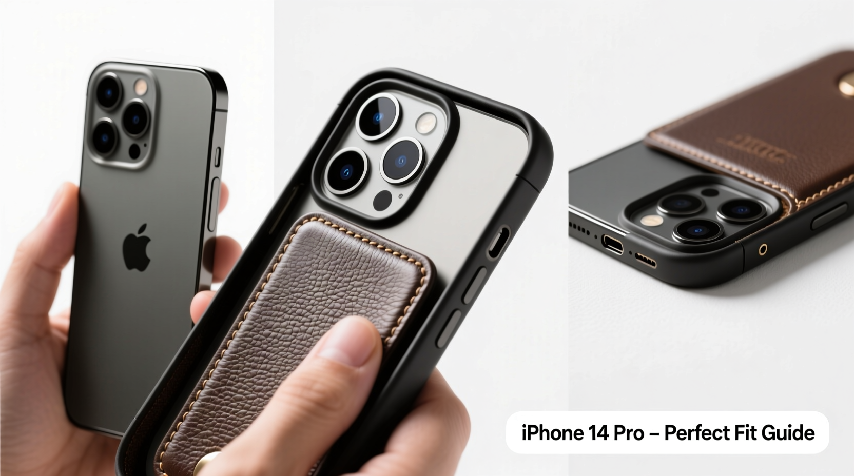 step by step guide to installing an iphone 14 pro leather case for the perfect fit