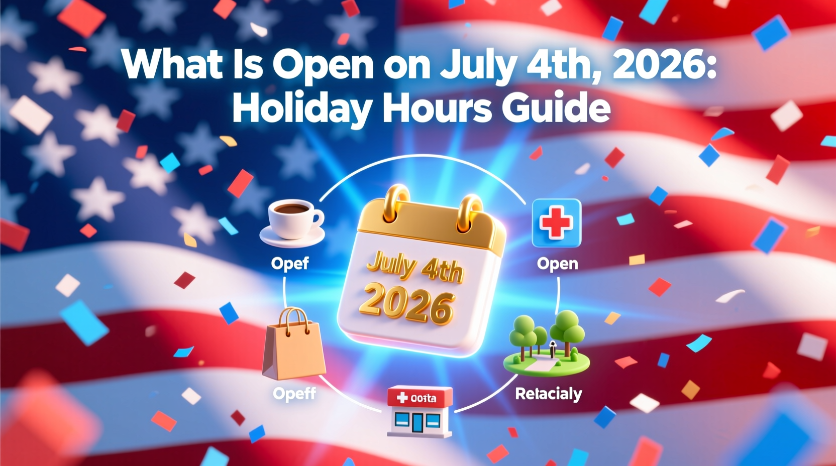 what is open on july 4th 2026