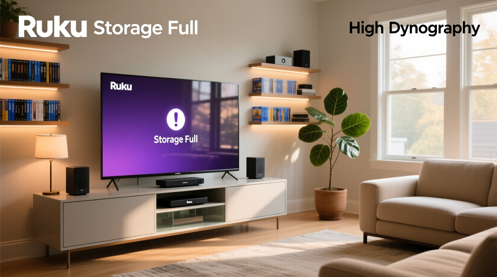 How to Fix Roku Storage Full Error – Practical Guide