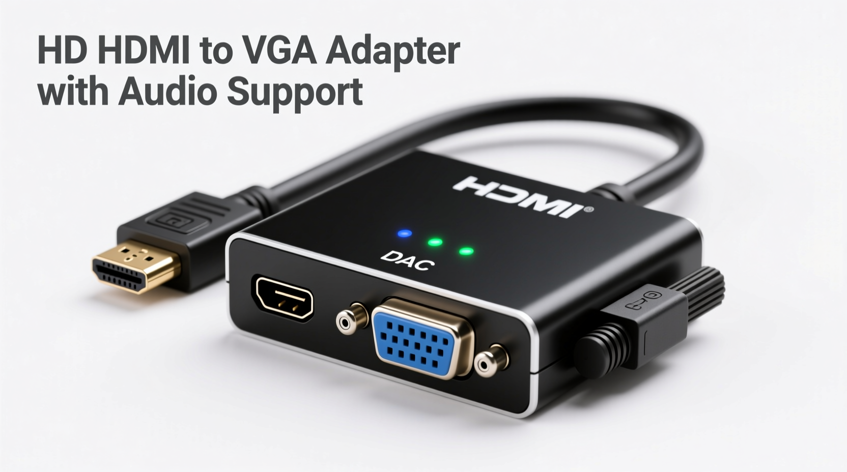 best hdmi to vga adapters for reliable video conversion and audio support