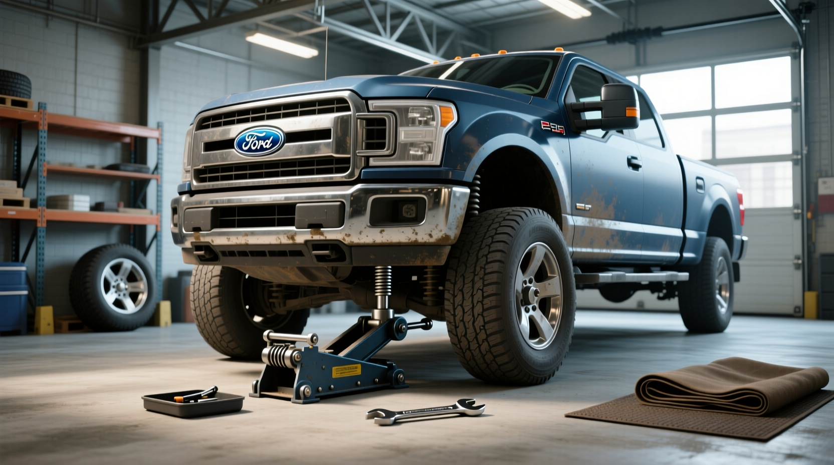 truck tire jack,Is a 3-ton jack enough for a F150? buying guide