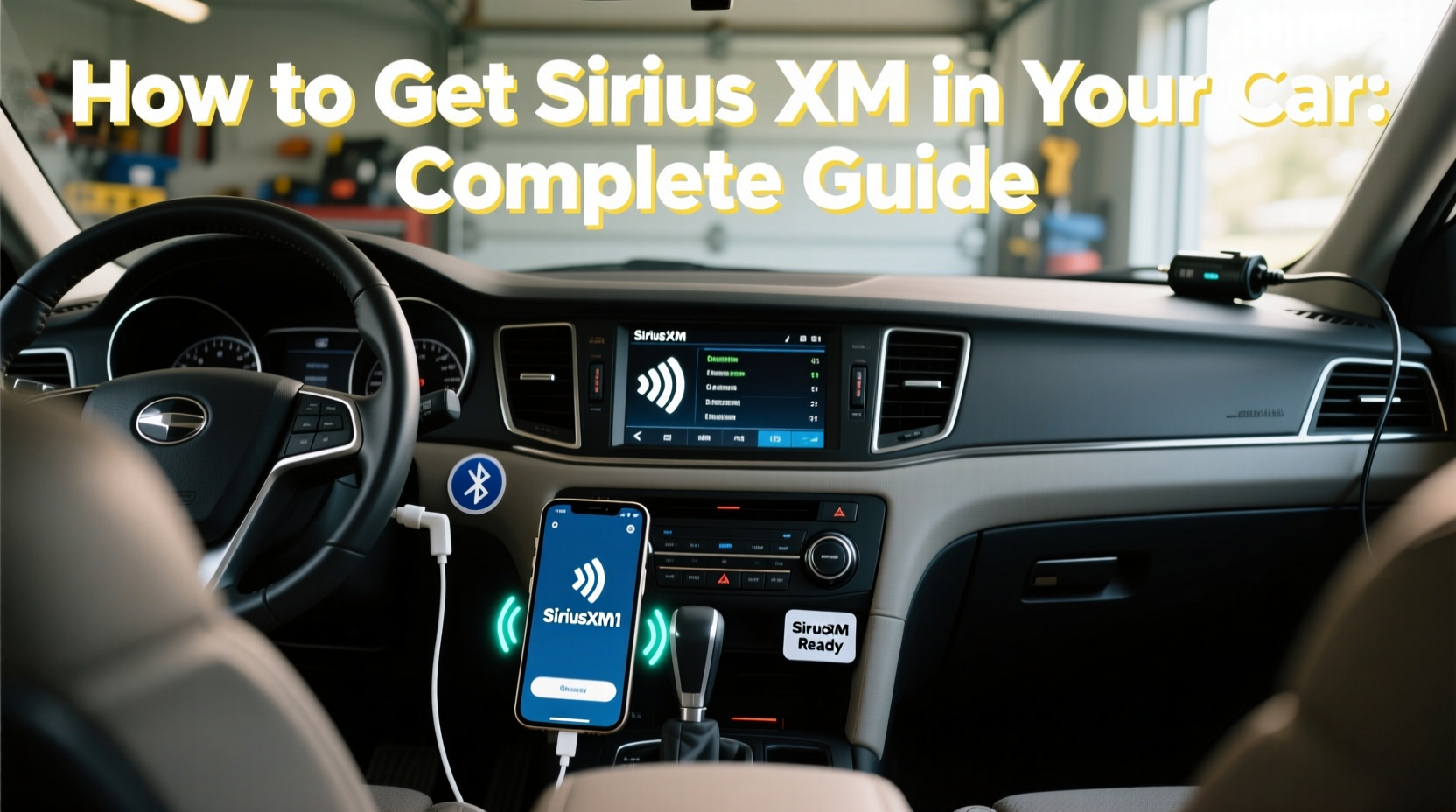 how do i get sirius xm in my car
