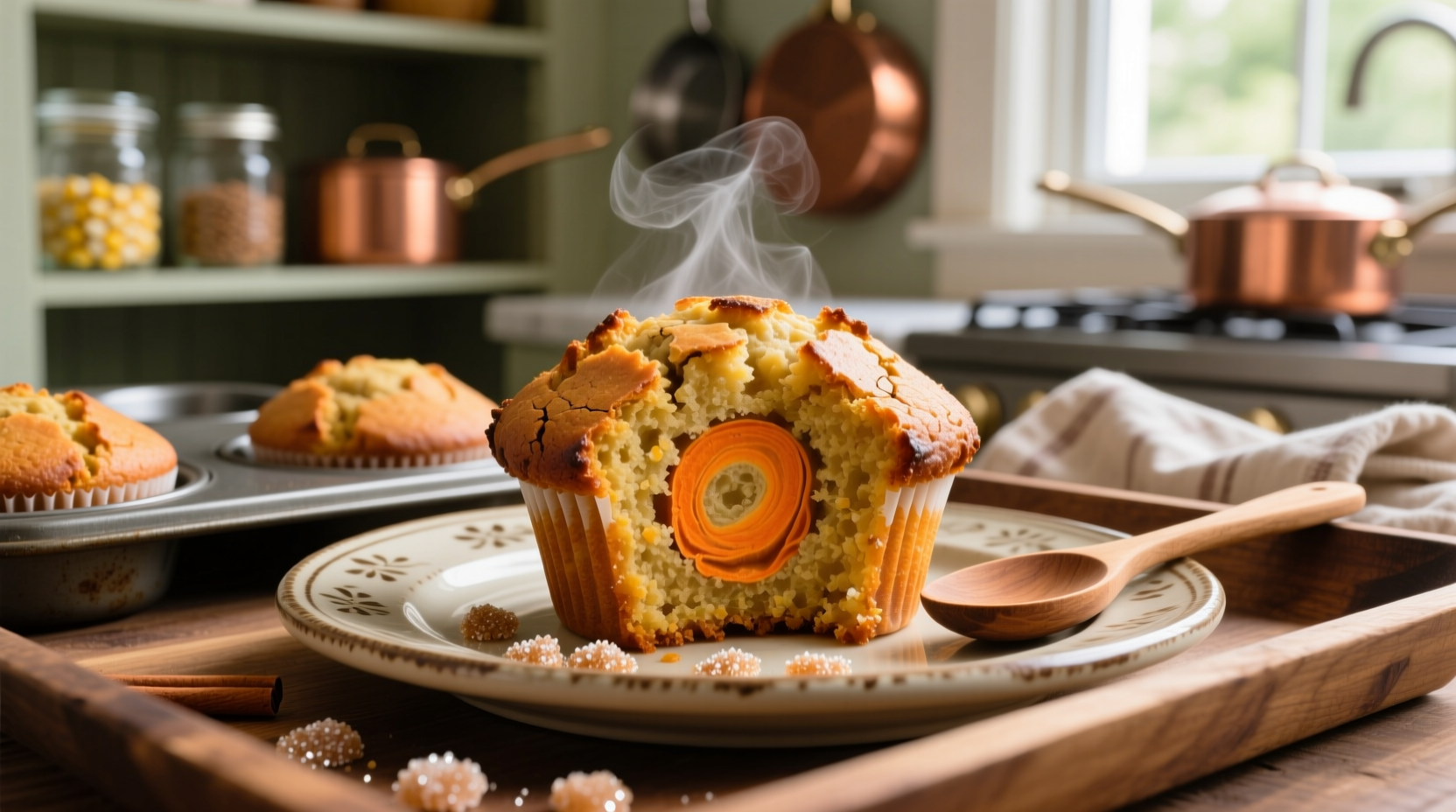 sweet potato cornbread muffins