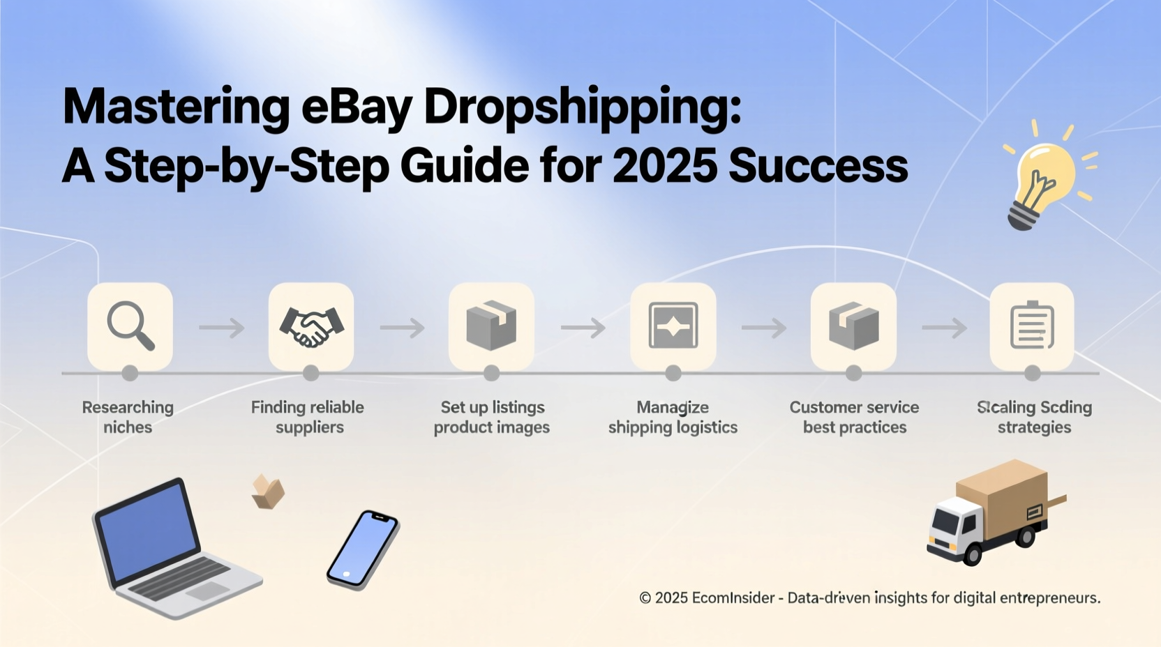 Mastering eBay Dropshipping: A Step-by-Step Guide for 2025 Success