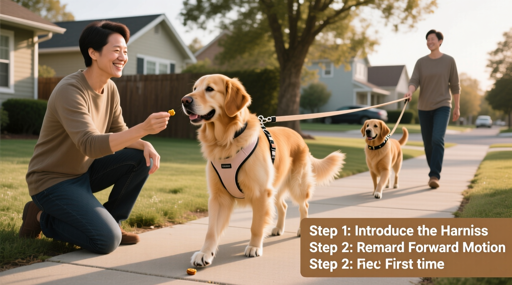 step by step guide to confidently teach your dog to walk on a leash for the first time