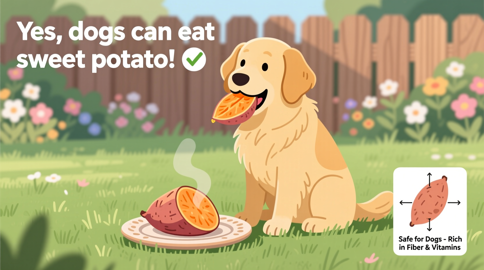 can dog eat sweet potato