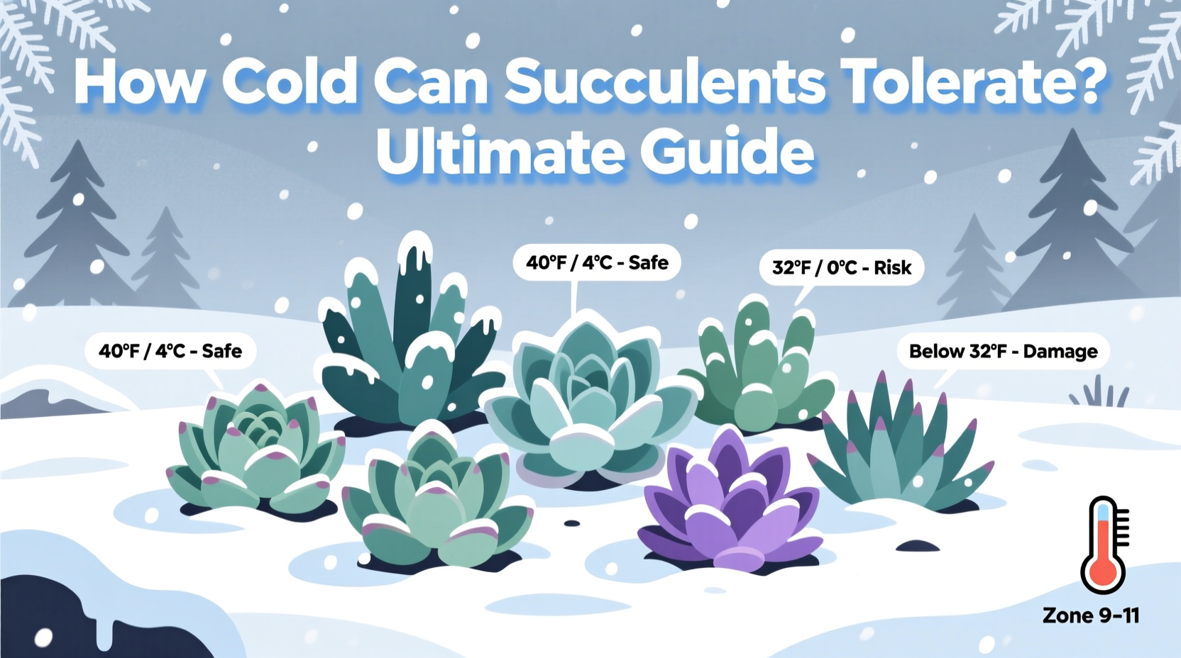 How Cold Can Succulents Tolerate? Ultimate Guide