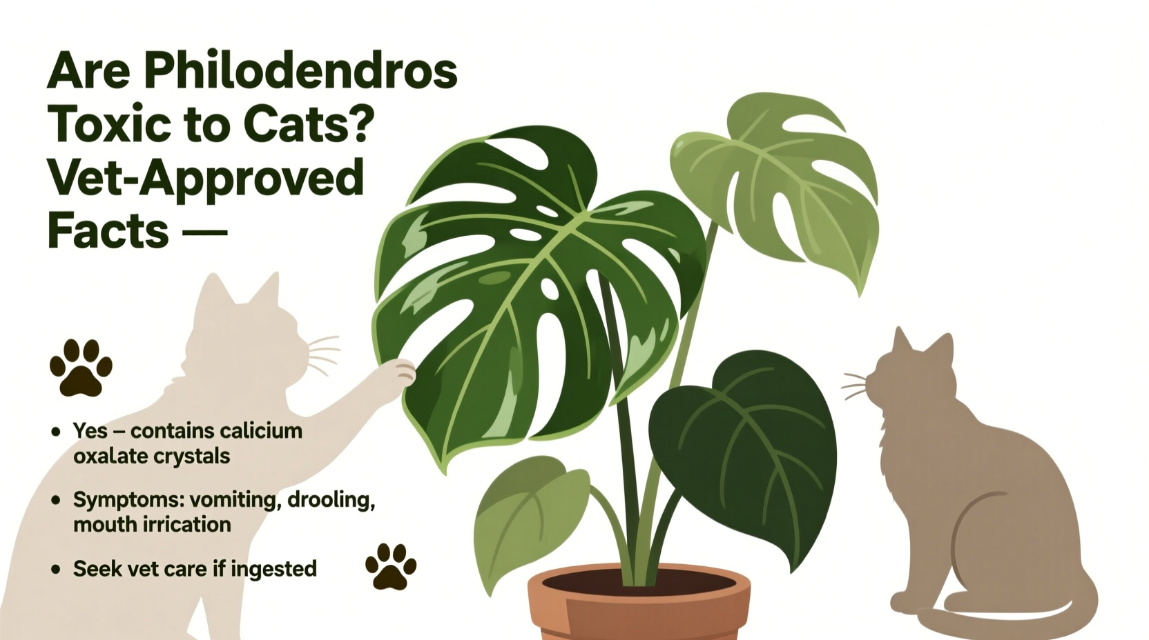 are philodendrons toxic to cats